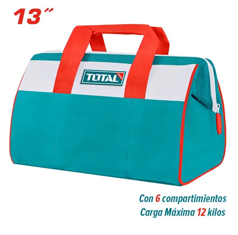 BOLSO TELA P/HERRAMIENTAS TOTAL 13 THT261325